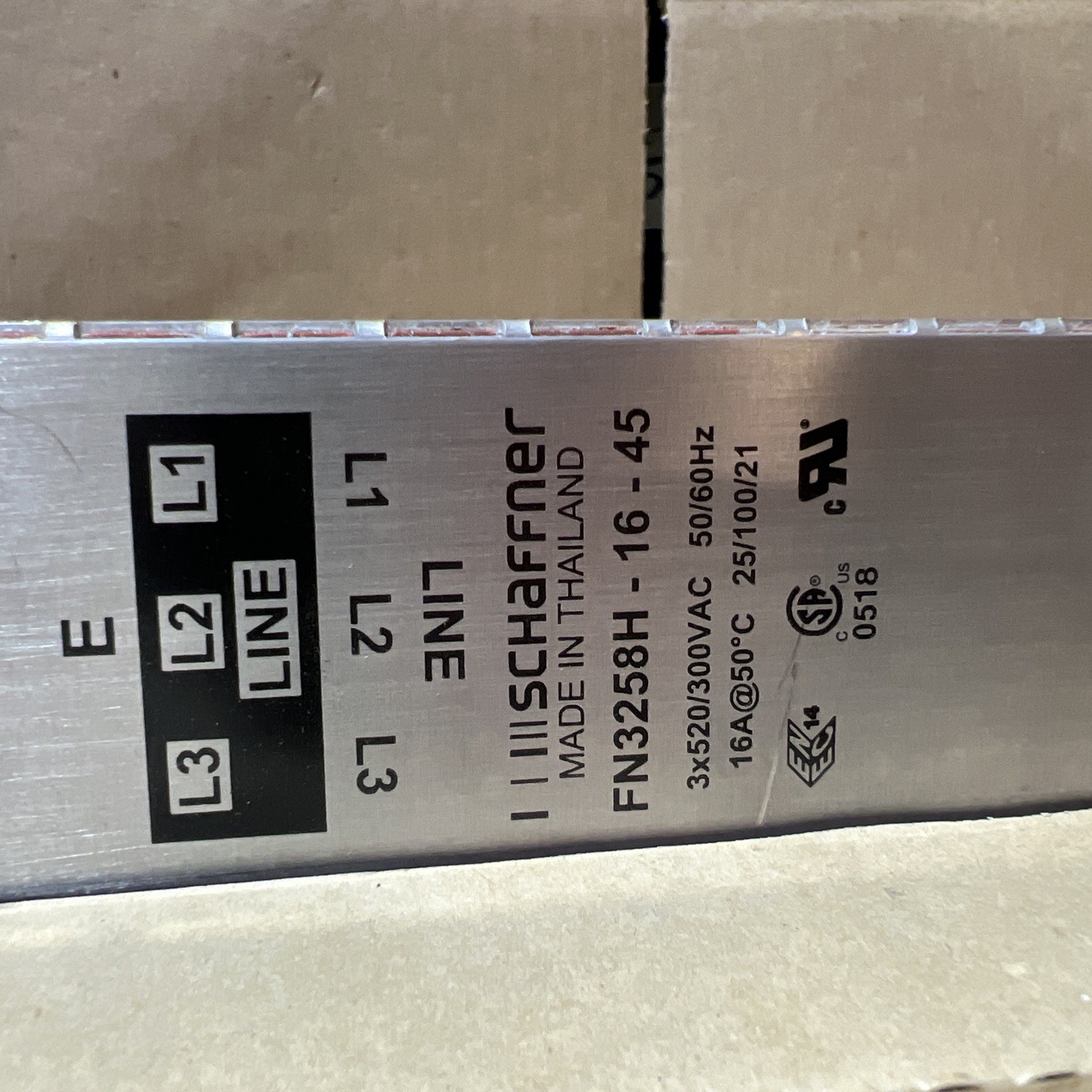 SCHAFFNER FN3258-16-45 Nos Surplus