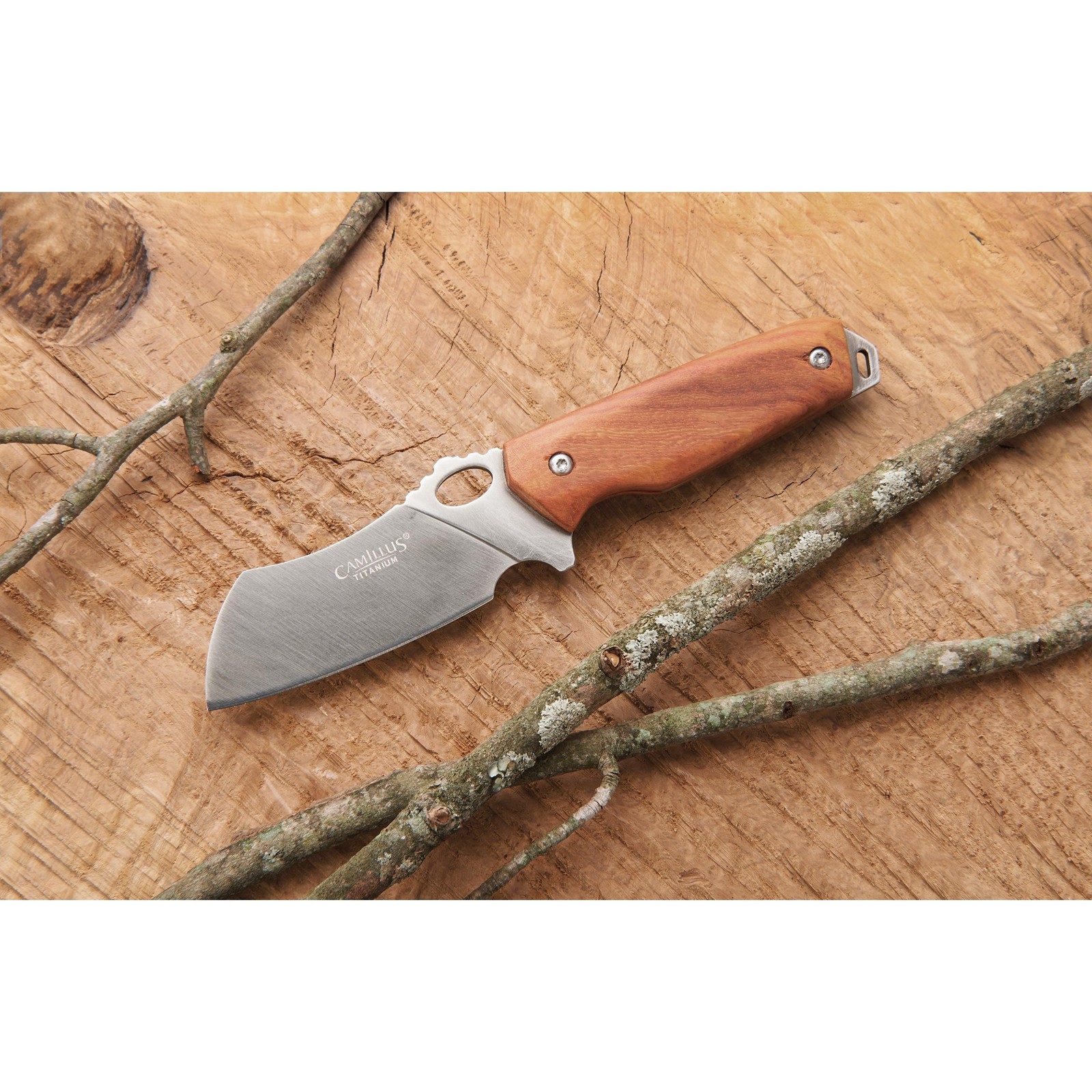Camillus Titanium Bonded Rize Fixed Blade Knife Kit – HANDLE MATERIAL SOLD SEPAR