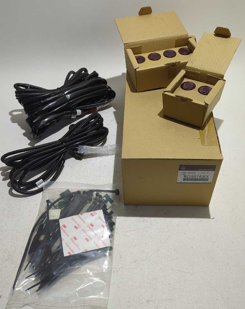New OEM Genuine Mitsubishi Park Sensor Kit 2021-2024 Mirage G4 Red MZ360743EX