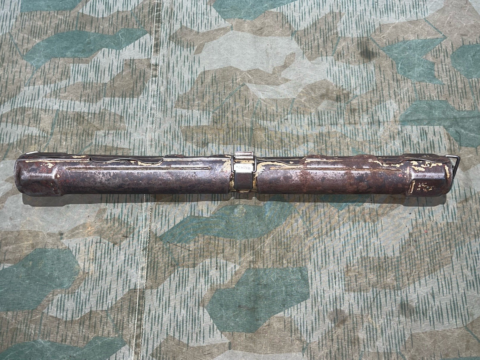 WW2 German Original Mg42 Spare Barrel Holder Carrier Marked Lauf-Schützer 42