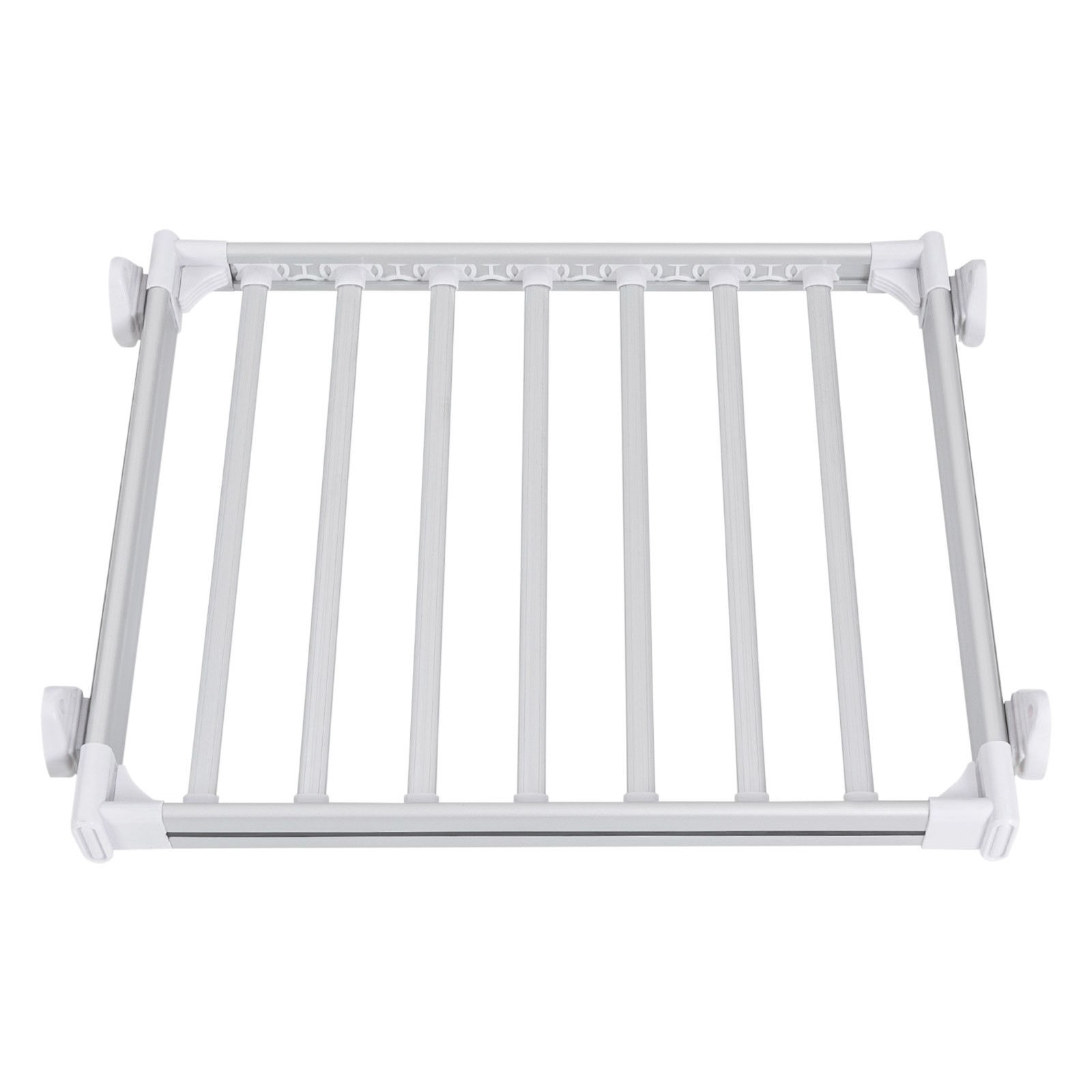 Pull Out Trousers Rack Retractable Wardrobe Pants Closet Pants Rack Load 30kg US