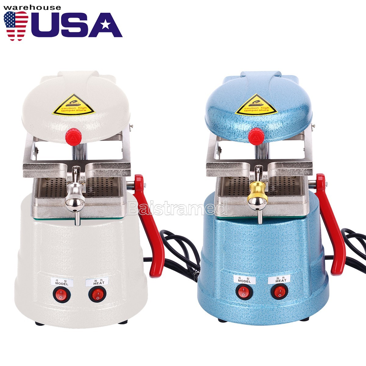Dental Vacuum Forming Molding Machine Former Heat Thermoforming Tray Retainer