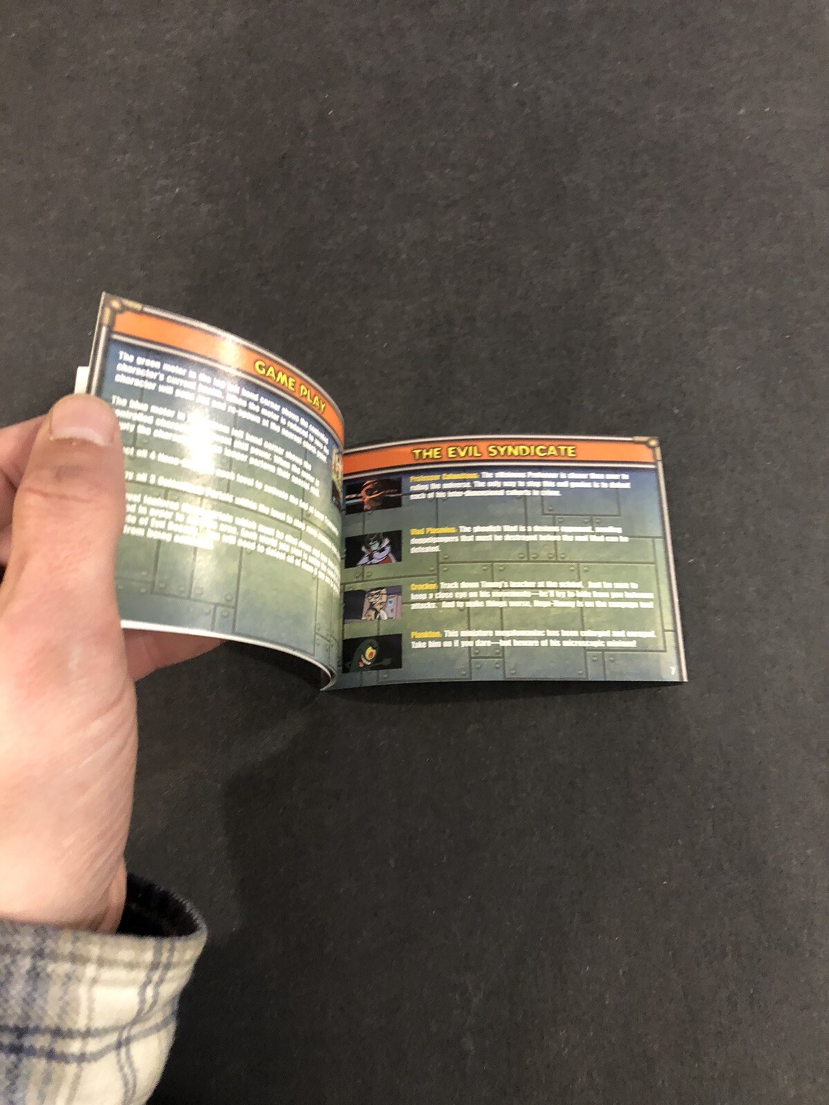 nicktoons unite gba Manual only