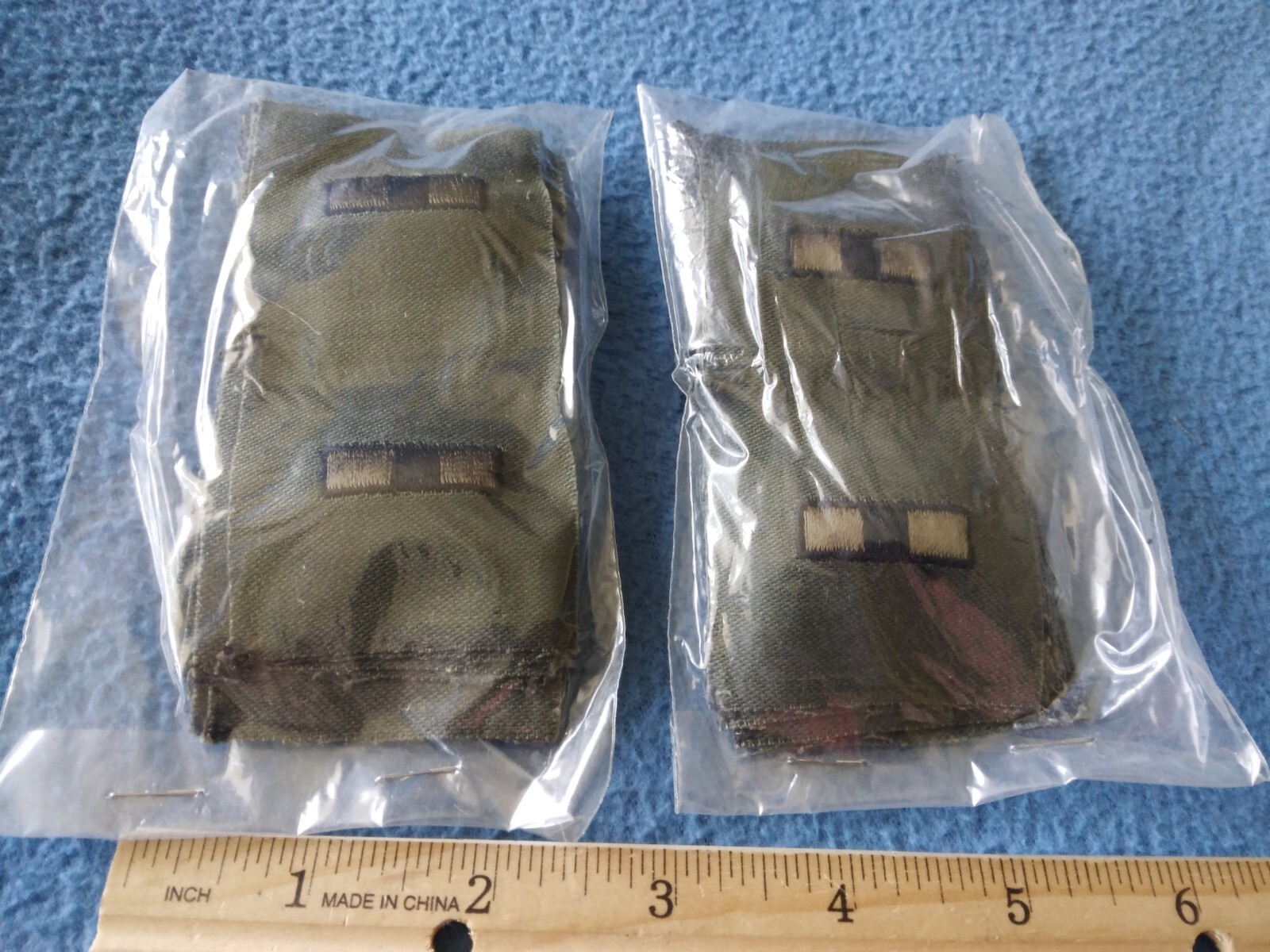 BUNDLE OF 24 PAIRS - VIETNAM ERA - WARRANT OFFICER  Sew-On Patches - NEW