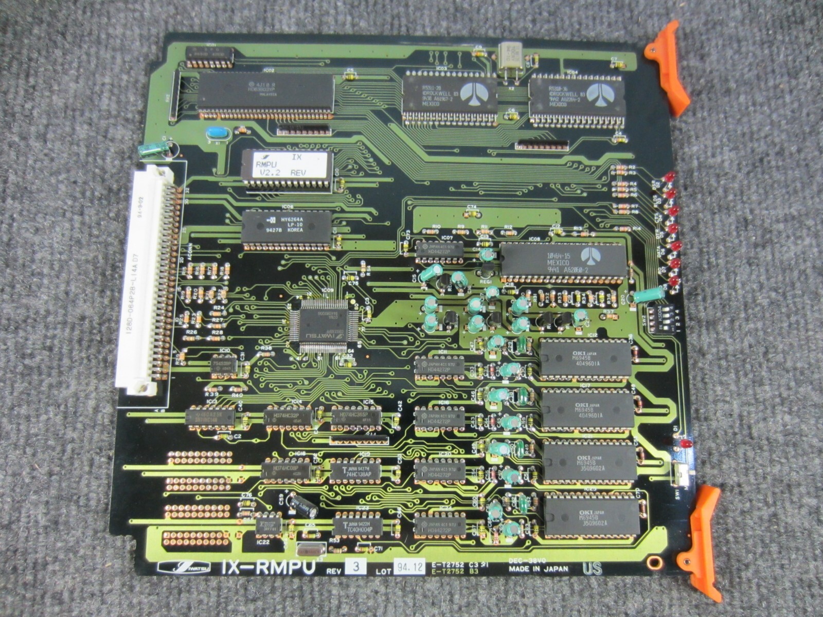Iwatsu IX-RMPU Remote Maintenance Circuit Card 101750 (Rev.3) (5 in stock)