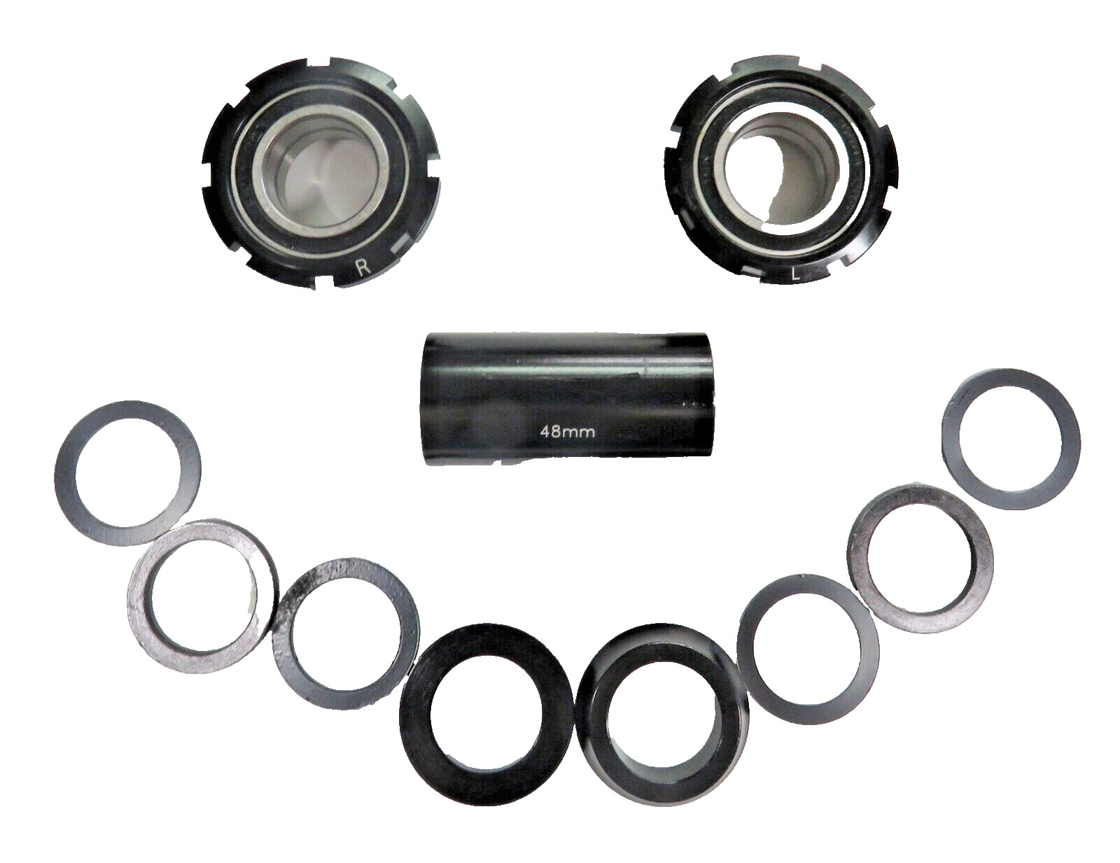 BMX  Redline Bottom Bracket Euro 19 mm Threaded For 3 Piece Cranks
