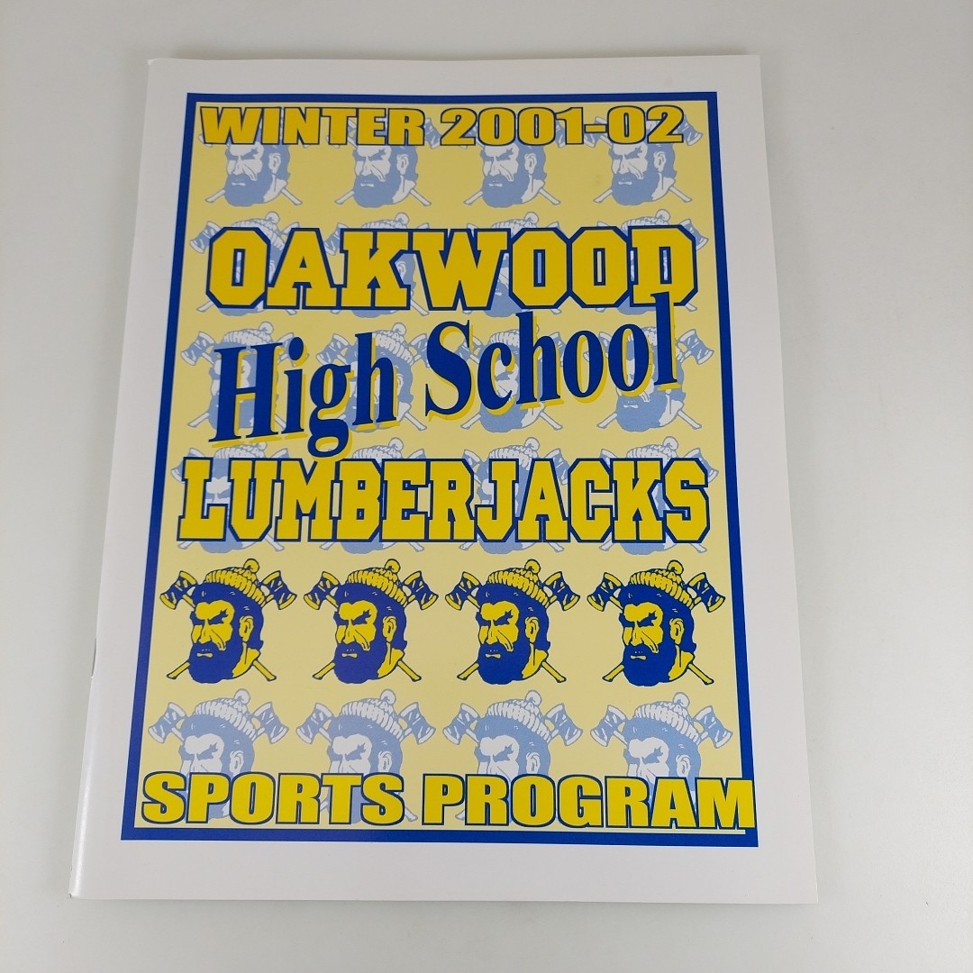 Oakwood High School Sports Program Lumberjacks Winter 2001-2002 Oakwood Dayton