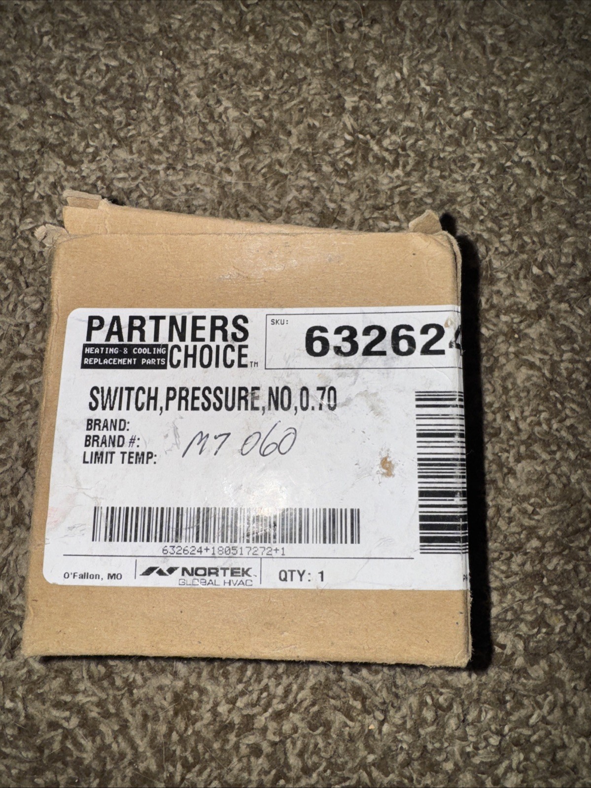 632624 Pressure Switch
