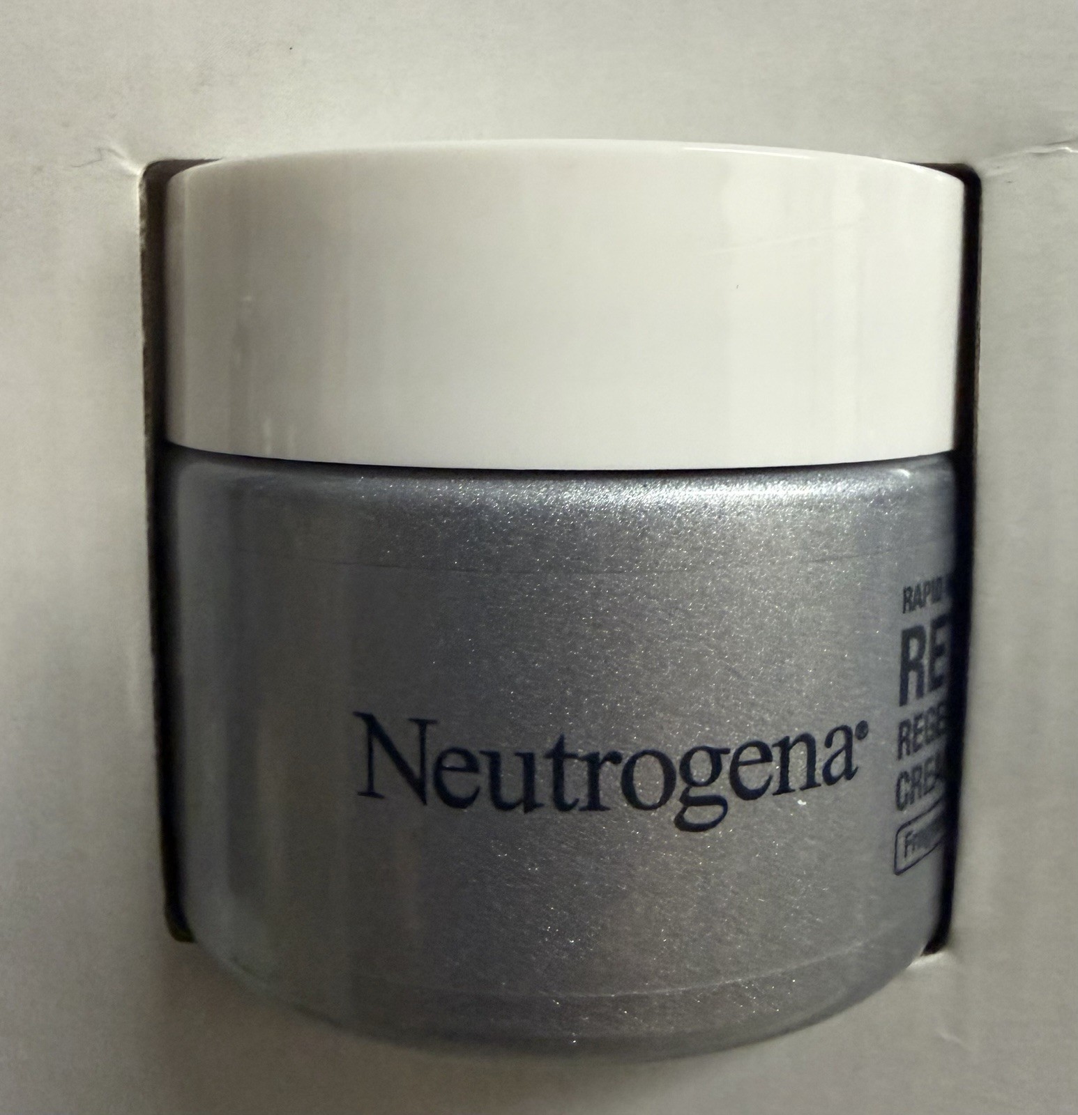 2 Pack Neutrogena Rapid Wrinkle Repair Regenerating Cream Fragrance Free 1.7oz