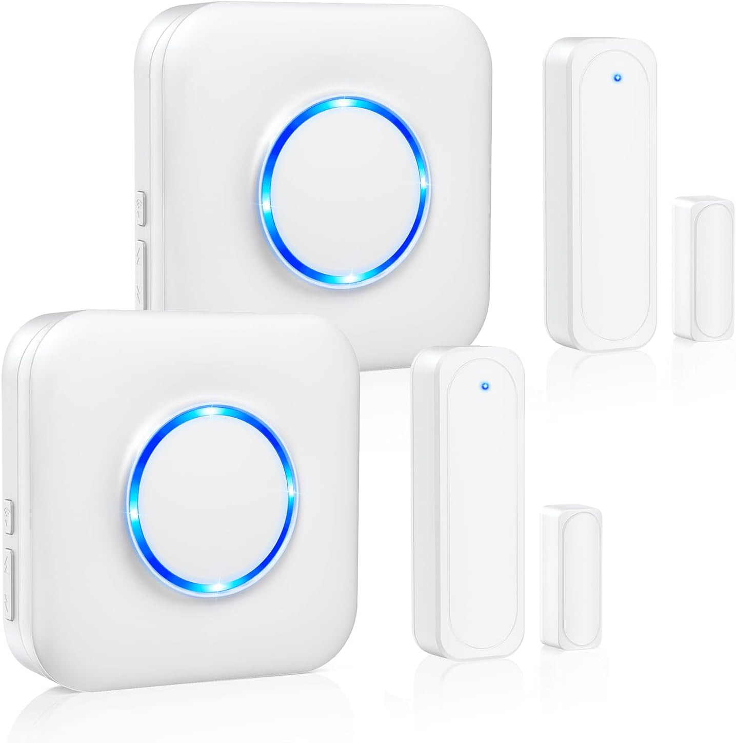 Wireless Door Chime Alarm with 600 FT Range - Easy Install Contact Sensor