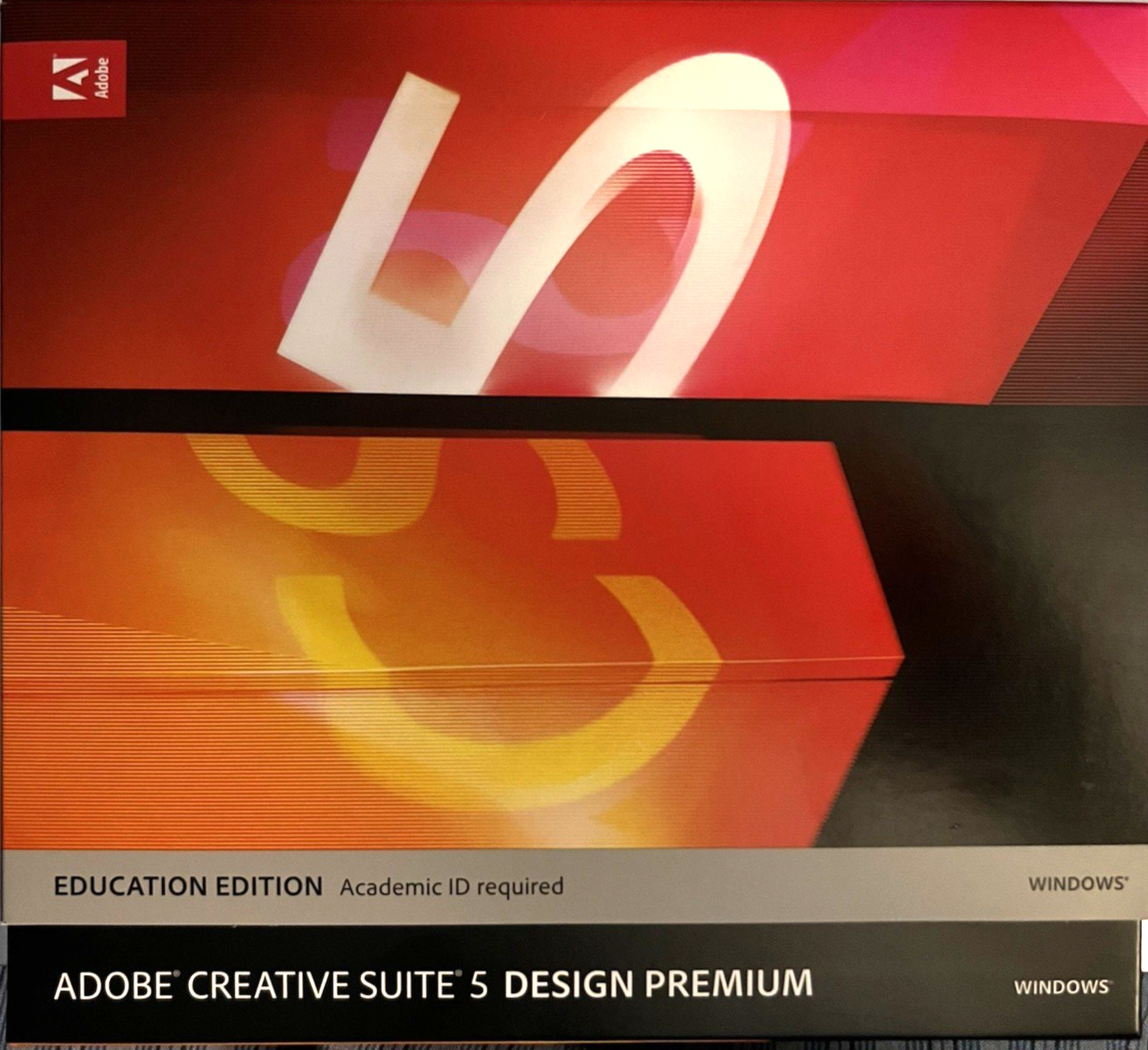 Adobe Creative Suite 5 Design Premium Windows CS5 Student & Teacher w/Serial No.