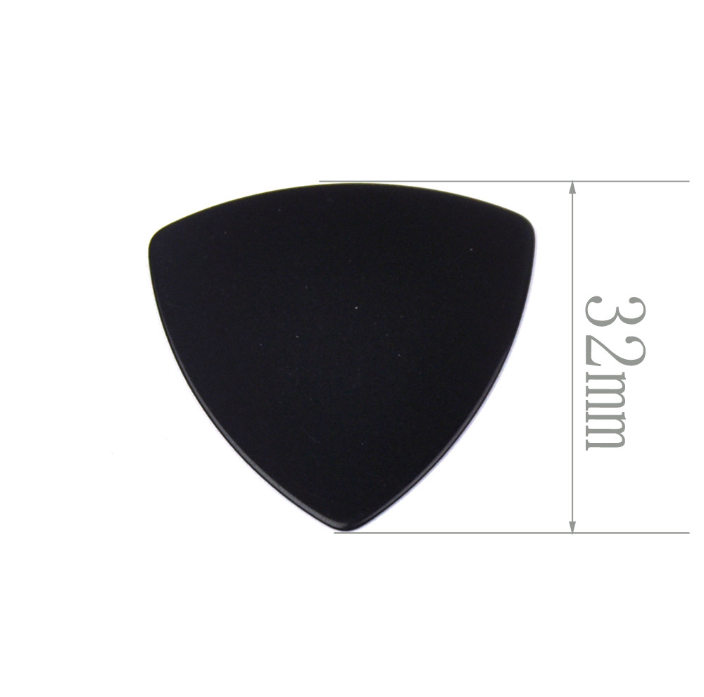20Pcs Celluloid 346 Rounded Triangle Guitar Picks 0.71mm Assorted Colors