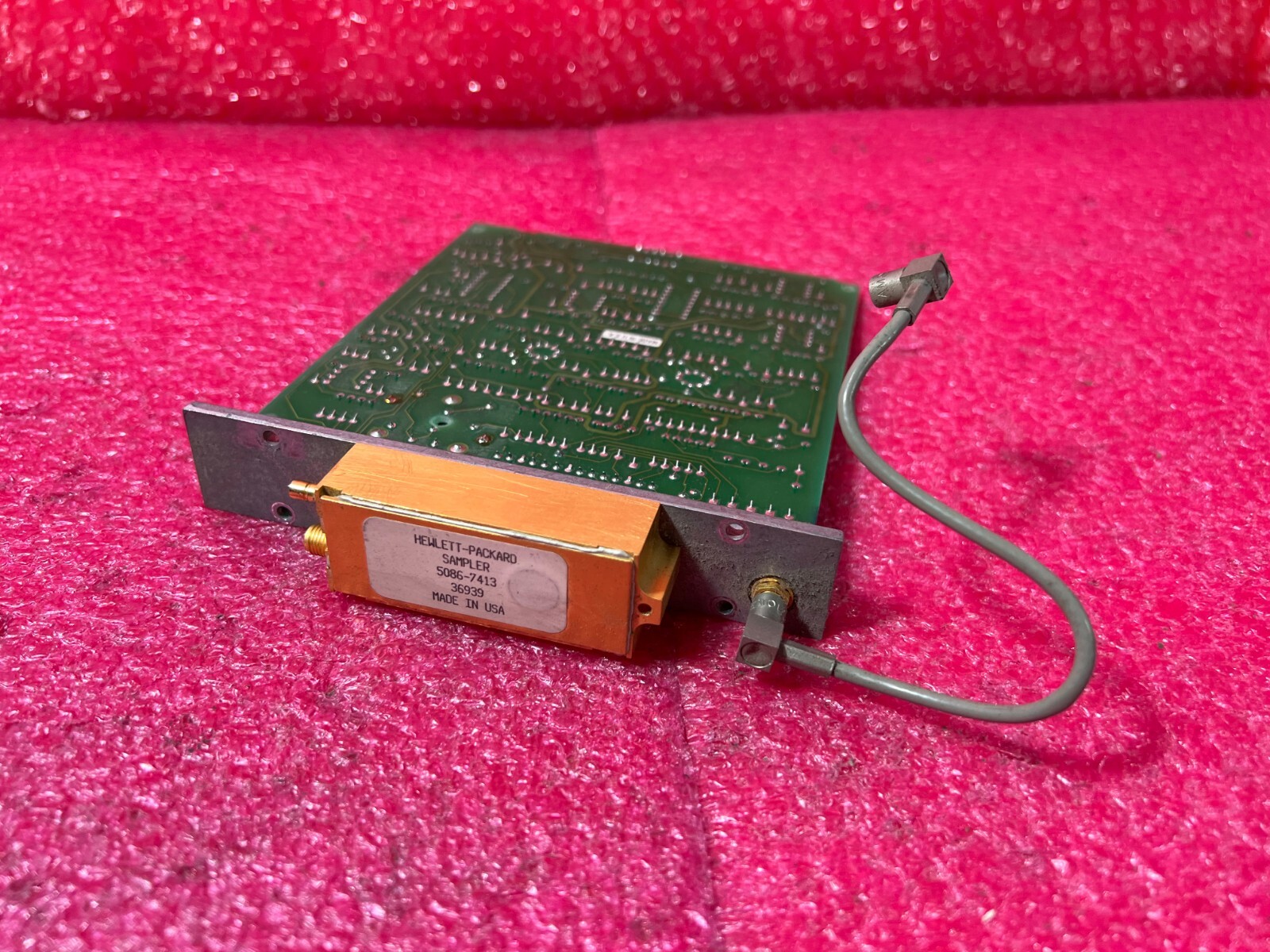 HP 8753C Network Analyzer 300kHZ - 6 GHz SAMPLER 5086-7413 36939 08753-60087