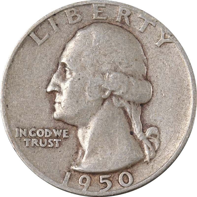 1950-D/S Washington Quarter Great Deals From The Executive Coin Company