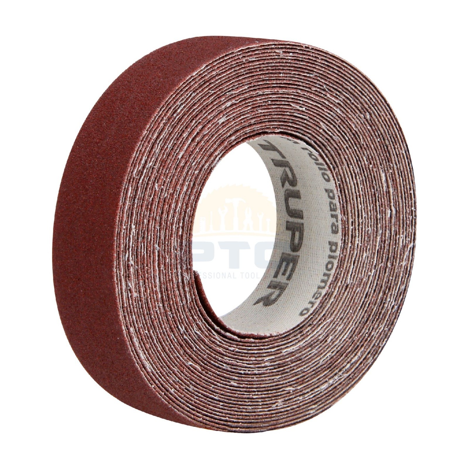 Truper LIPL-120-1X5 5 m roll of sandpaper for plumber grit 120 width 1"