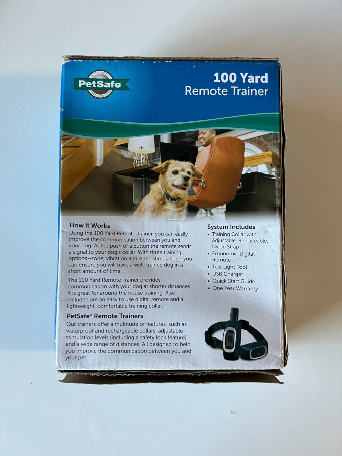 NEW Petsafe 100 Yard Remote Trainer 8 lb Plus