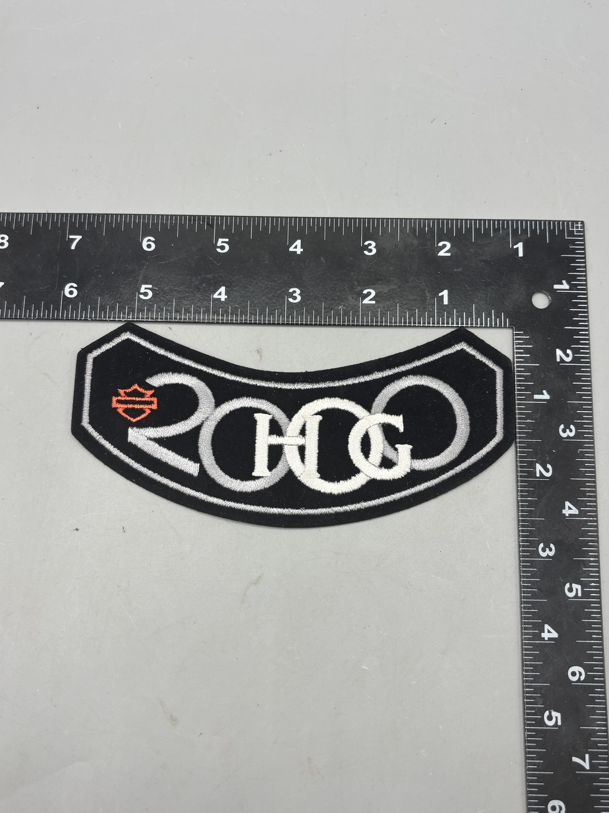 Harley-Davidson HOG 2000 Embroidered Patch Motorcycle Biker Vest Collectible