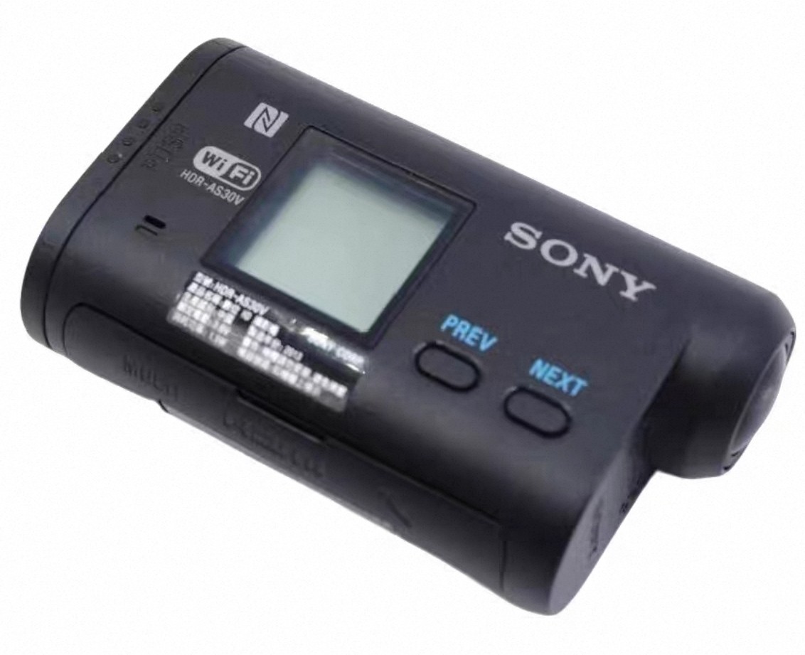 Used  HDR AS30V Digital Video Camera SONY Body and Holiday Shipping Black 95%New