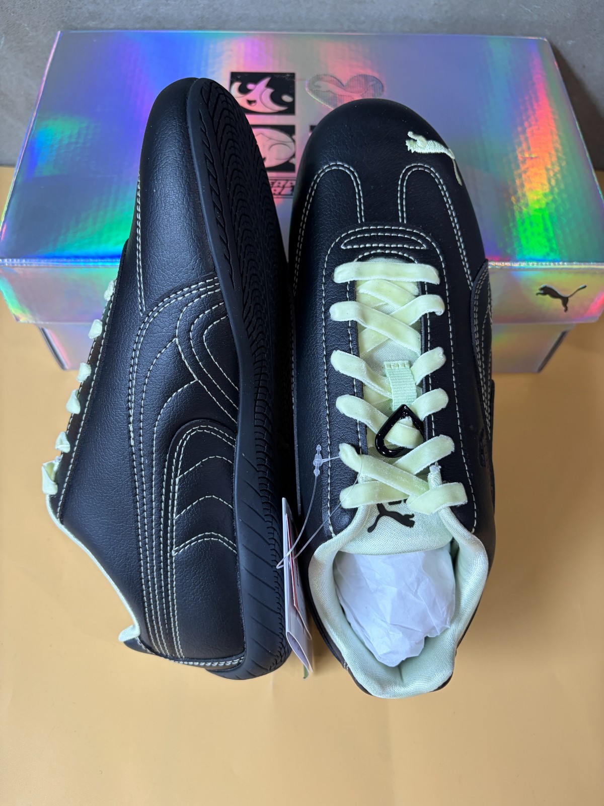 PUMA X POWERPUFFGIRLS Speedcat Women's Lifestyle Casual Shoes NWT 408101-01