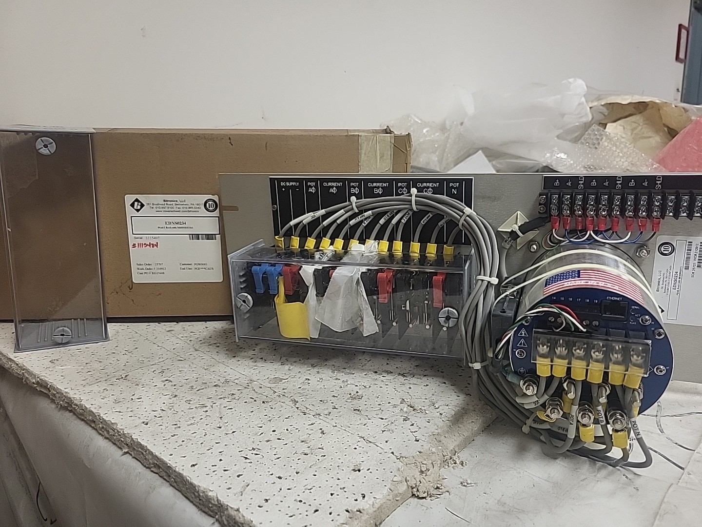 BITRONICS M650M3U511 EDNS0234 Multifunction Meter Advanced 3 Phase 120V PG&E
