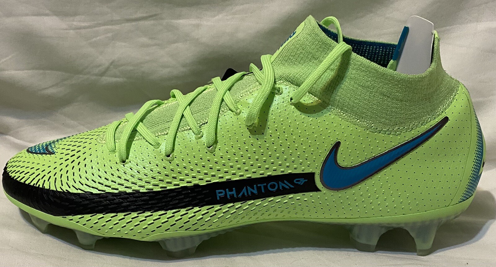Nike Phantom GT Elite FG Impulse Green Soccer Shoes. CW6589-303. Adult Size: 5