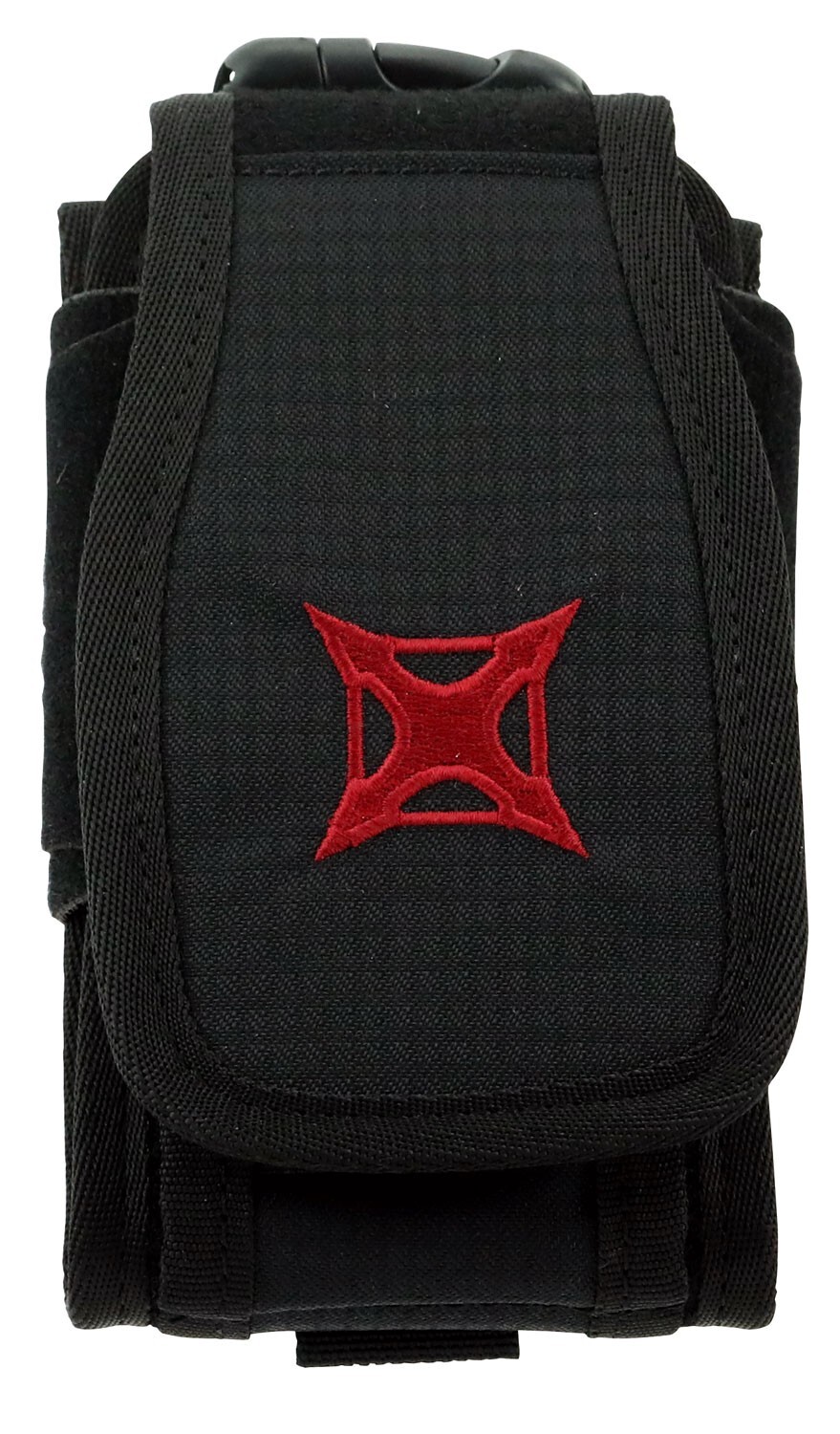 Vertx VTX5140BK Phone/Multi-Tool Pouch VTX 7" H x 4" W x 2" D Black Cordura w/Ve