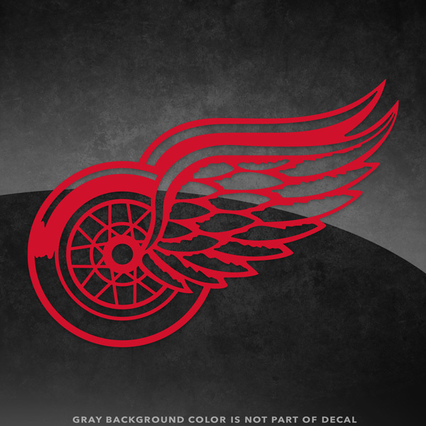 Detroit Red Wings NHL Vinyl Decal Sticker - 4" and Larger - 30+ Color Options!