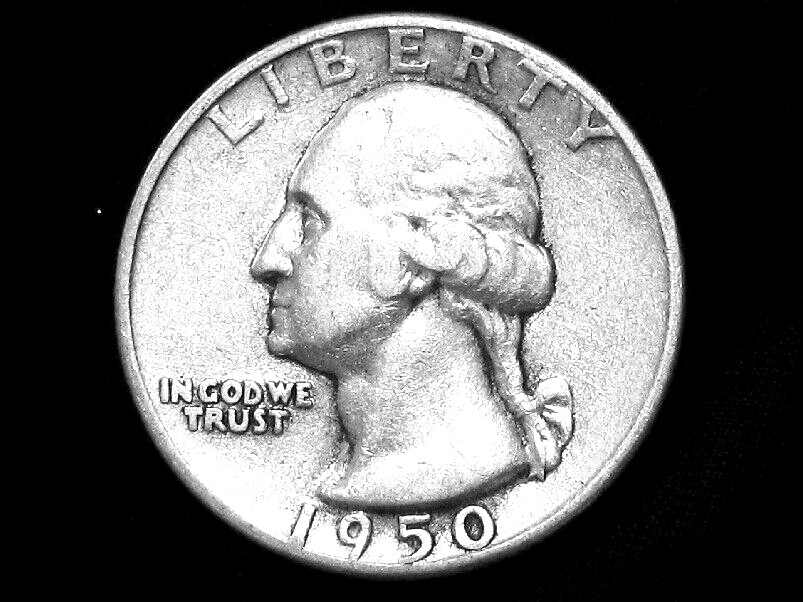 1950 Washington Quarter --- Extra Fine +++