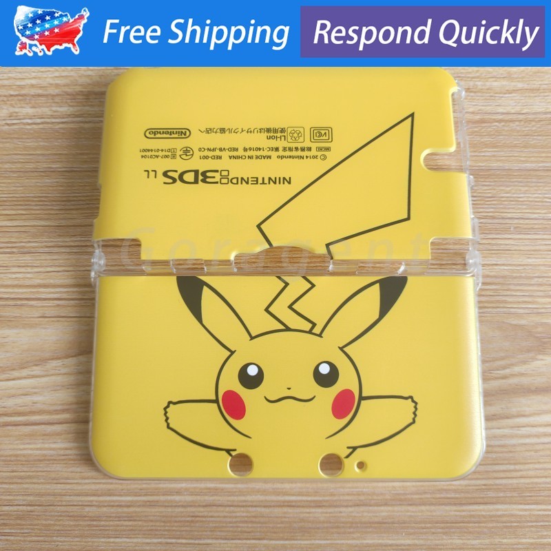 Snap on Case A & E Protective Shell Cover For Nintendo 3DS XL / 3DS LL Old Model