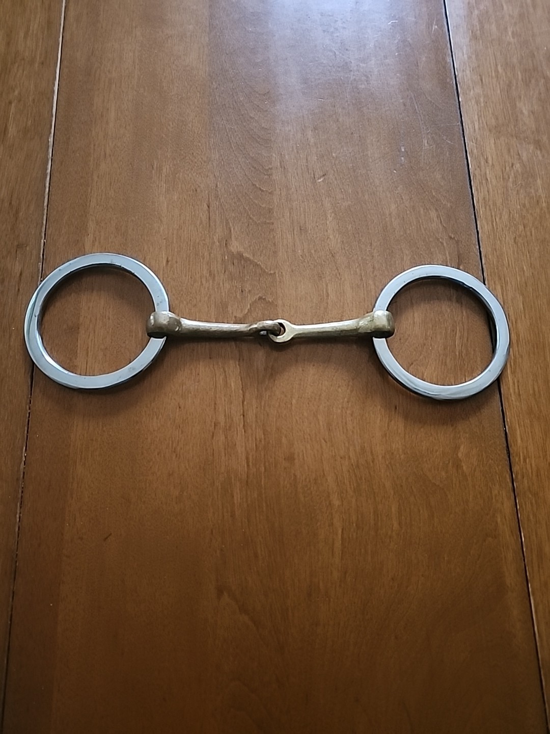 O-Ring Copper Snaffle Bit Unbranded 5"