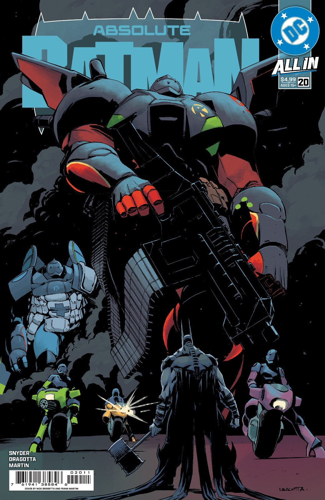 Absolute Batman #20 Cover A Nick Dragotta First Printing