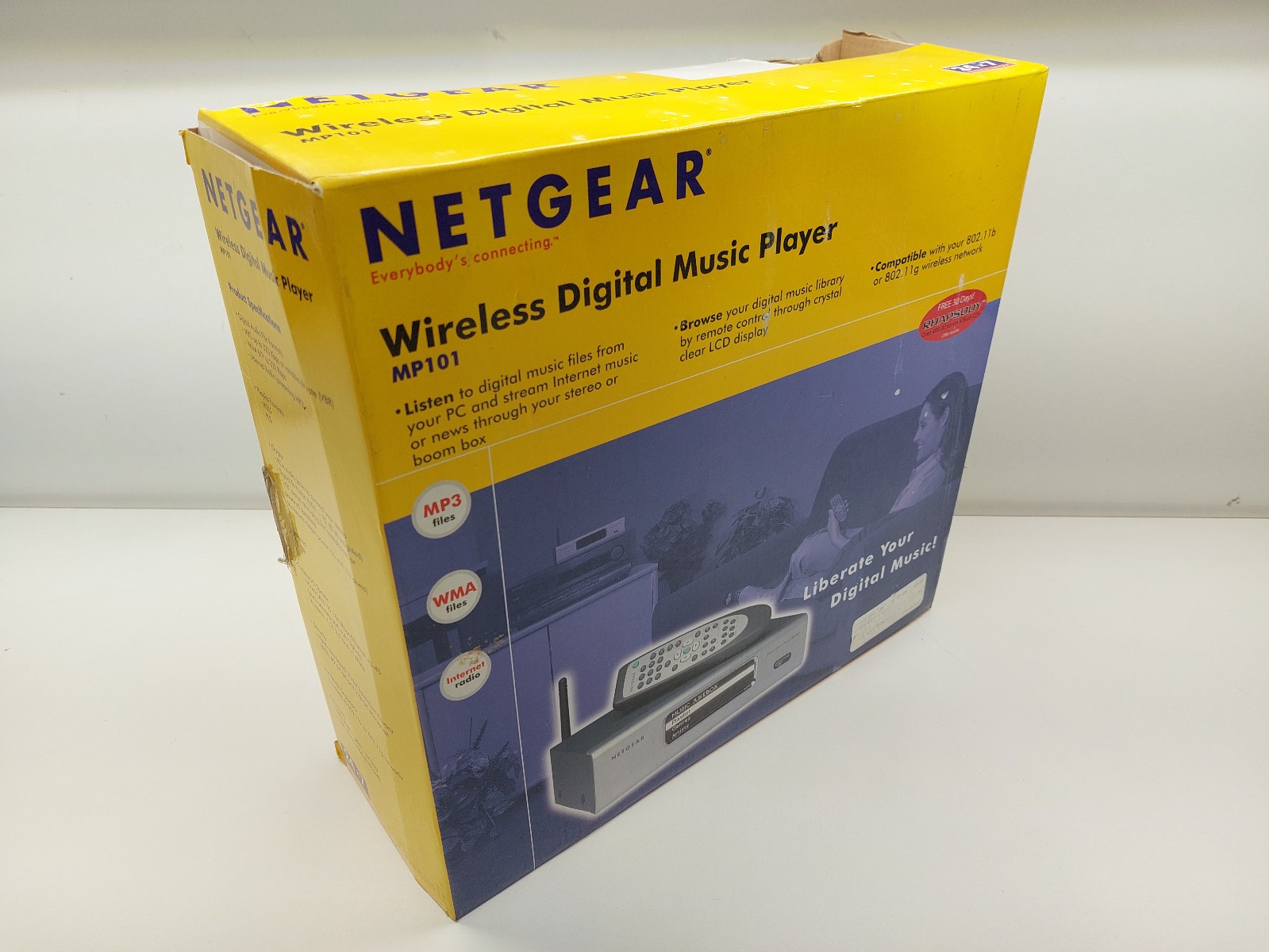 Netgear Wireless Digital Music Player MP101