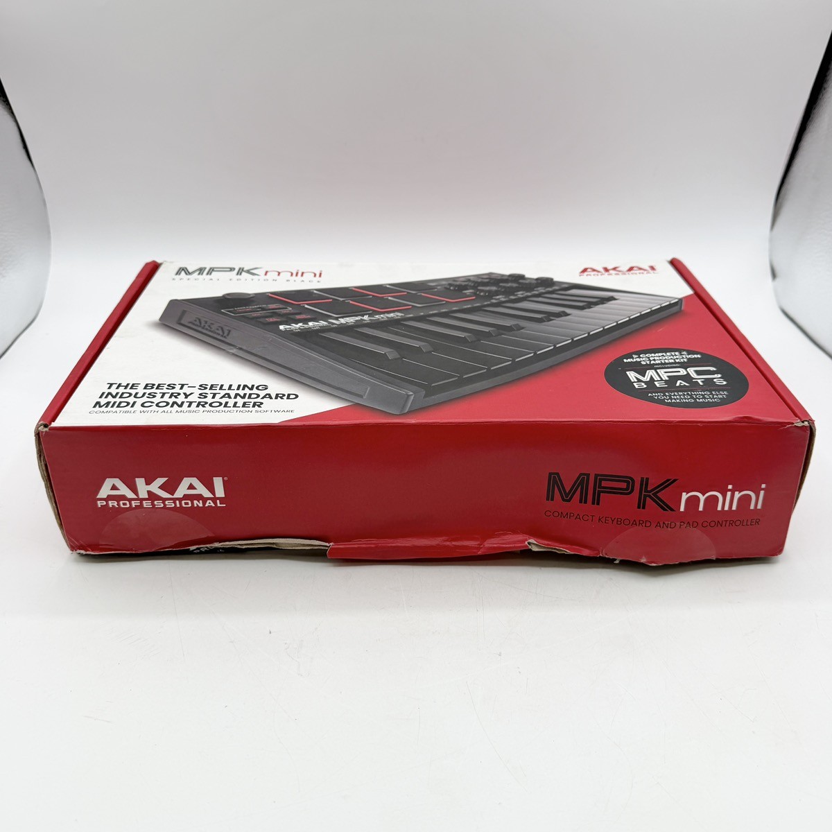 Akai Professional MPK Mini Compact Keyboard Pad Controller Black (CP1022431)