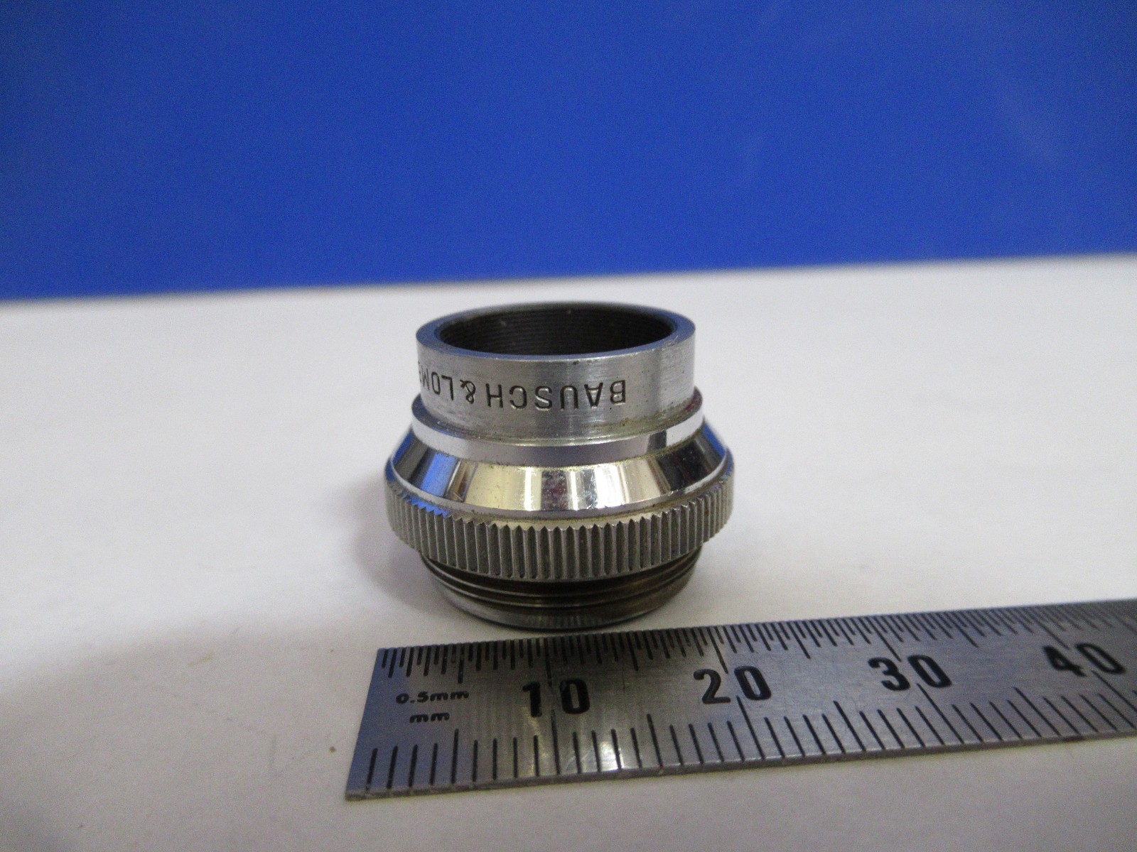 OBJECTIVE 48mm BAUSCH LOMB LENS OPTICS MICROSCOPE PART AS PICTURED U1-A-05