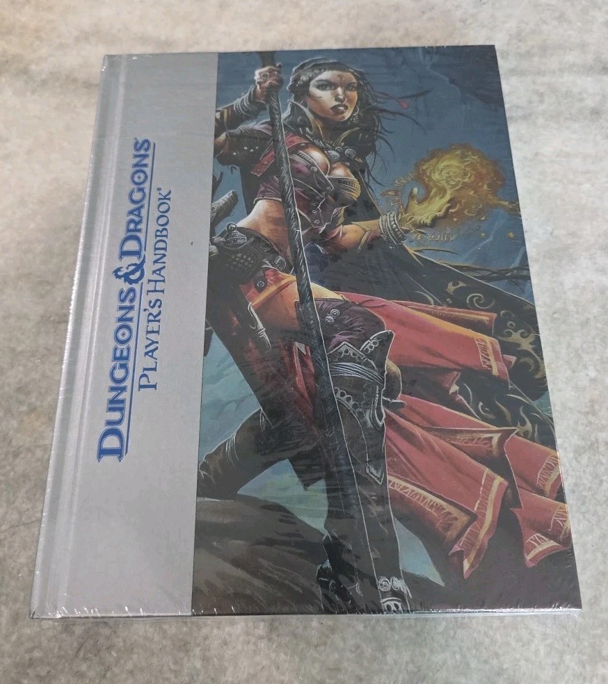 D&D D20 4.0 4th Ed Player's Handbook Deluxe Limited Edition BRAND NEW SEALED