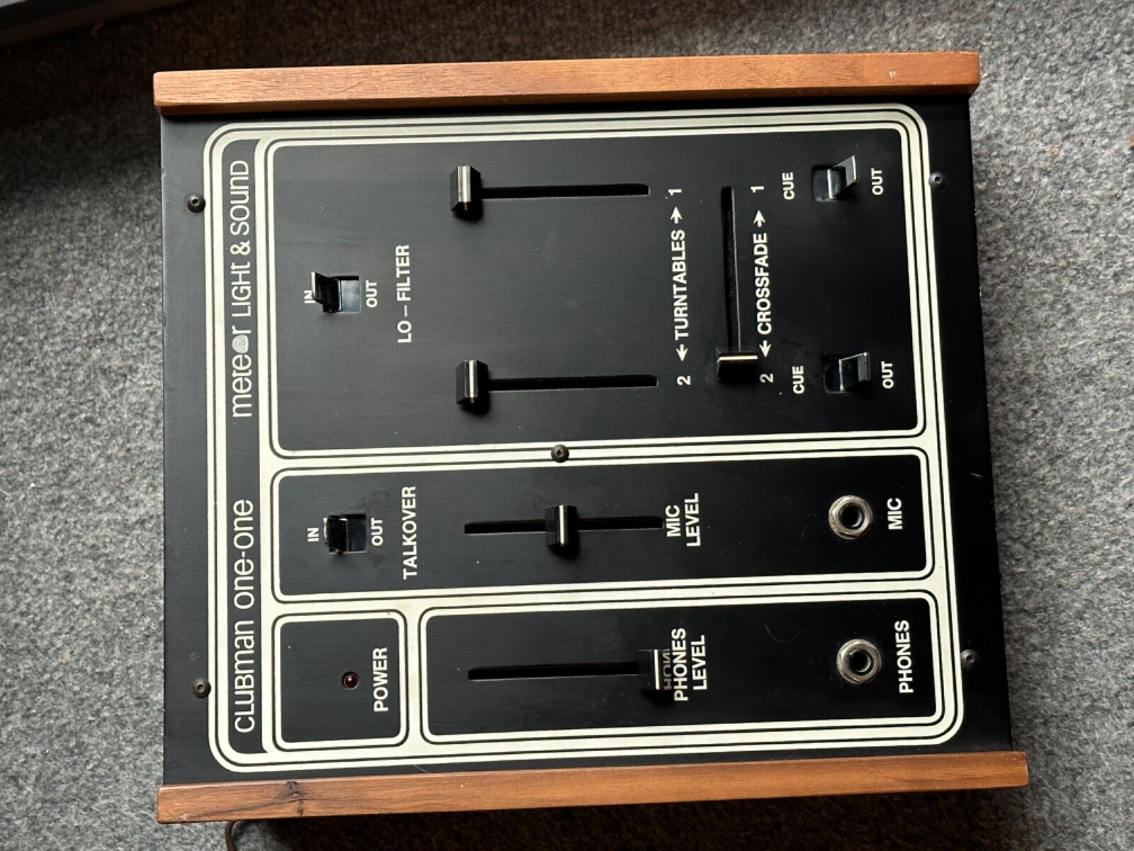 METEOR CLUBMAN DJ Mixer One-One