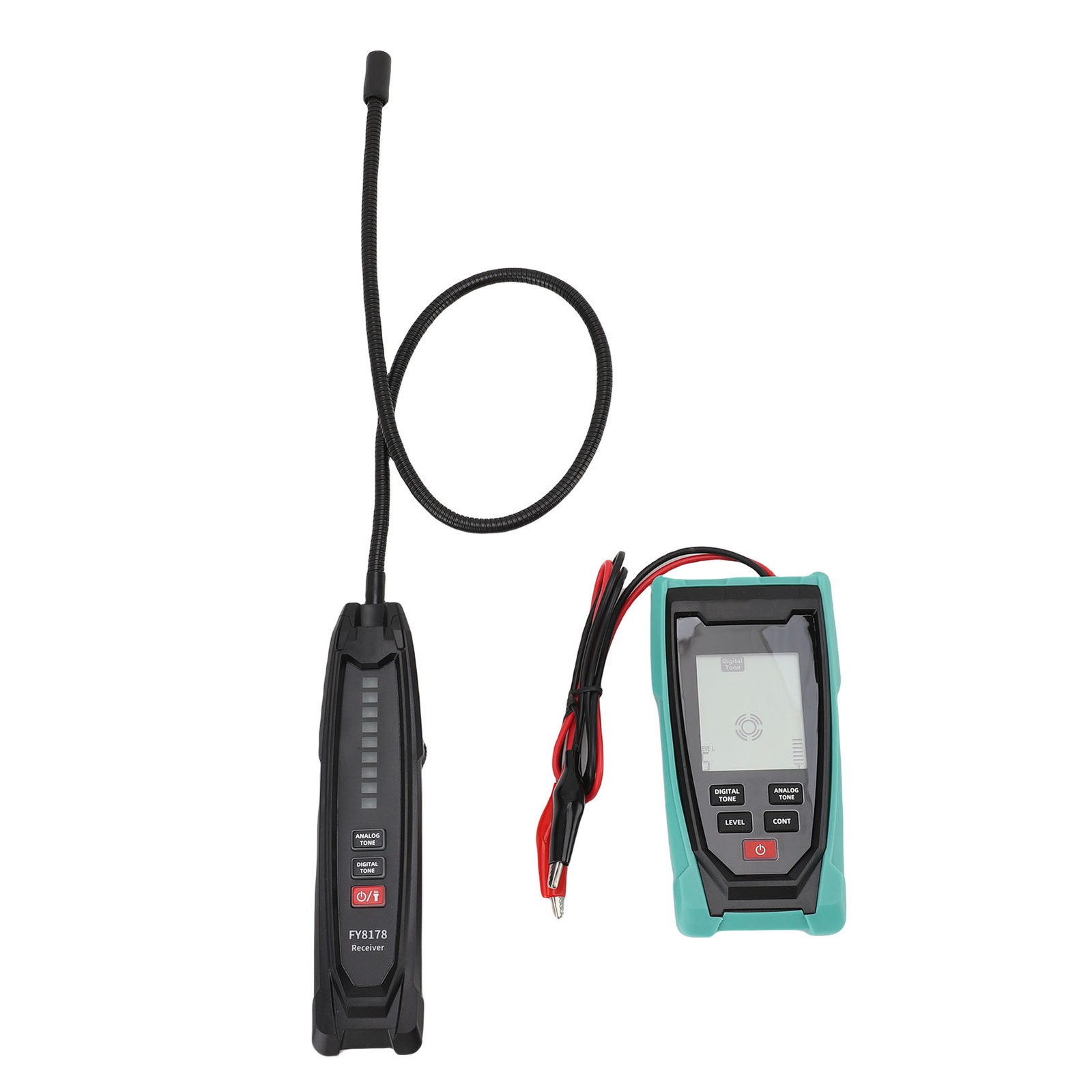 Underground Wire Locator Digital Analog Buried Wire Tracer Cable Break Detector