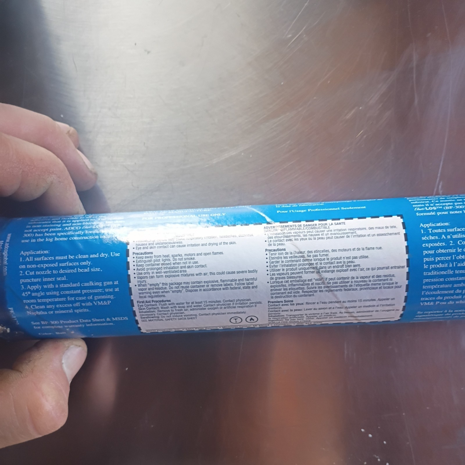 elasti-log log home sealant