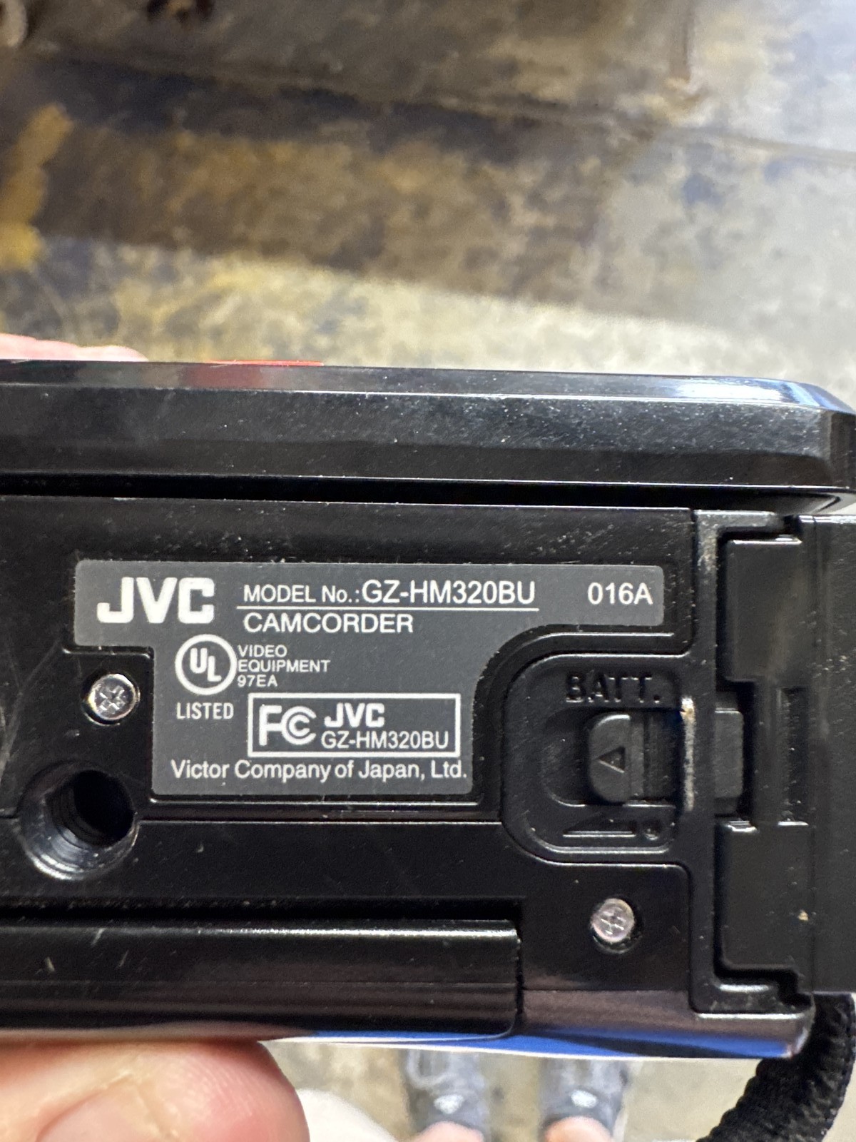 JVC Everio Camcorder