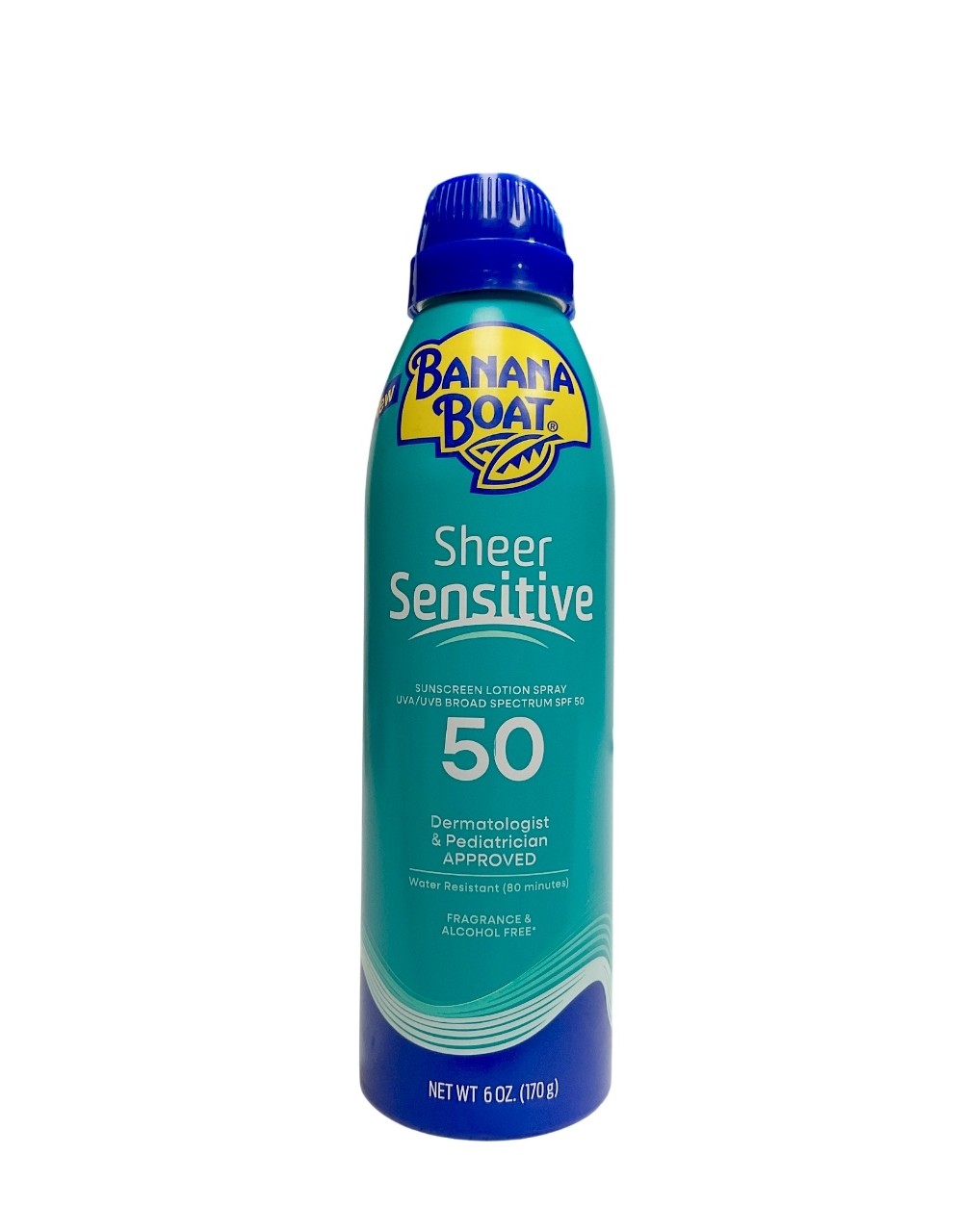 Banana Boat Sheer Sensitive Spray - 6 oz - SPF 50