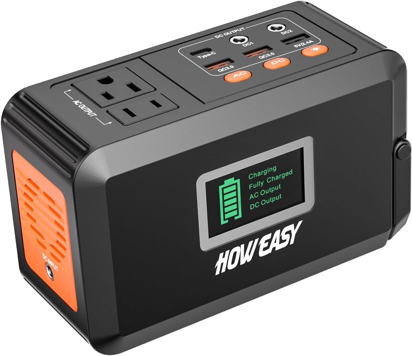 Versatile 8-Port Portable Power Station - Perfect for Camping and Hiking Trips
