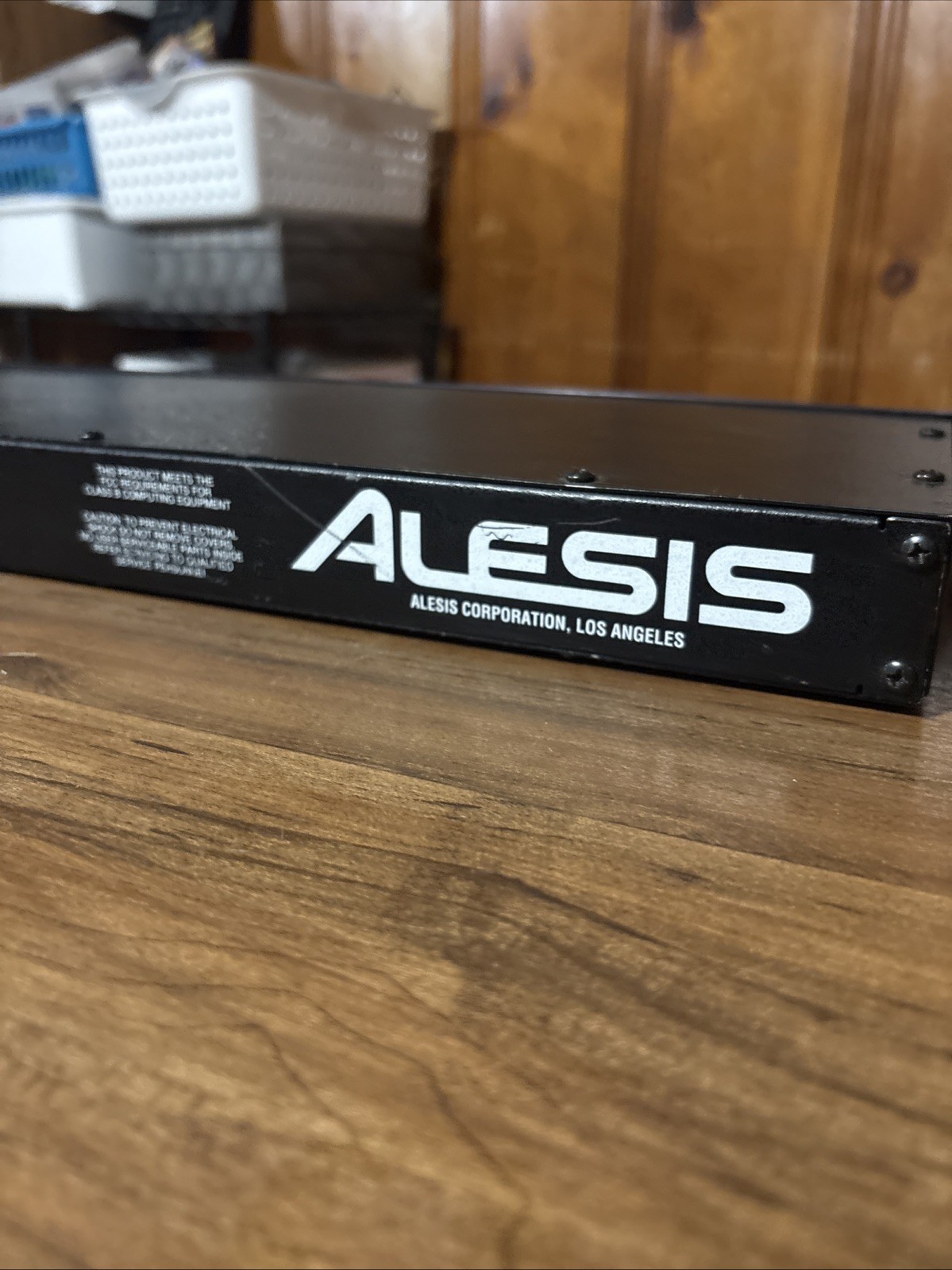 UNTESTED Alesis DataDisk Direct MIDI Disk Universal Data Storage Rack Mount
