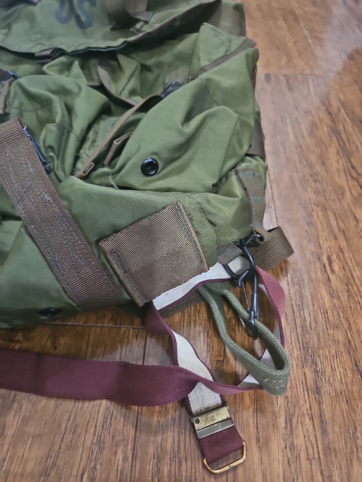 Vintage Military Backpack Sack