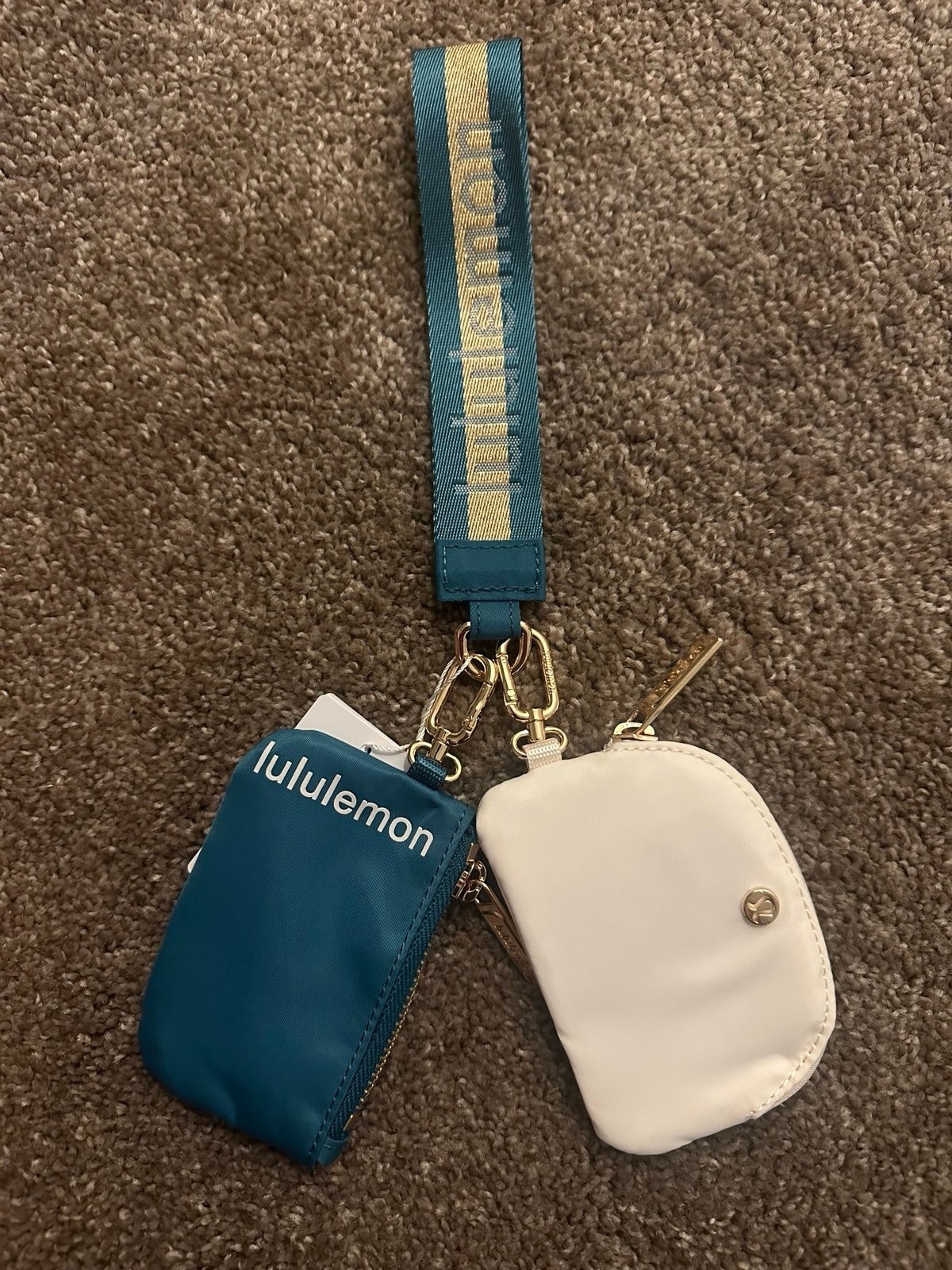 Special edition Lululemon Dual Pouch wristlet