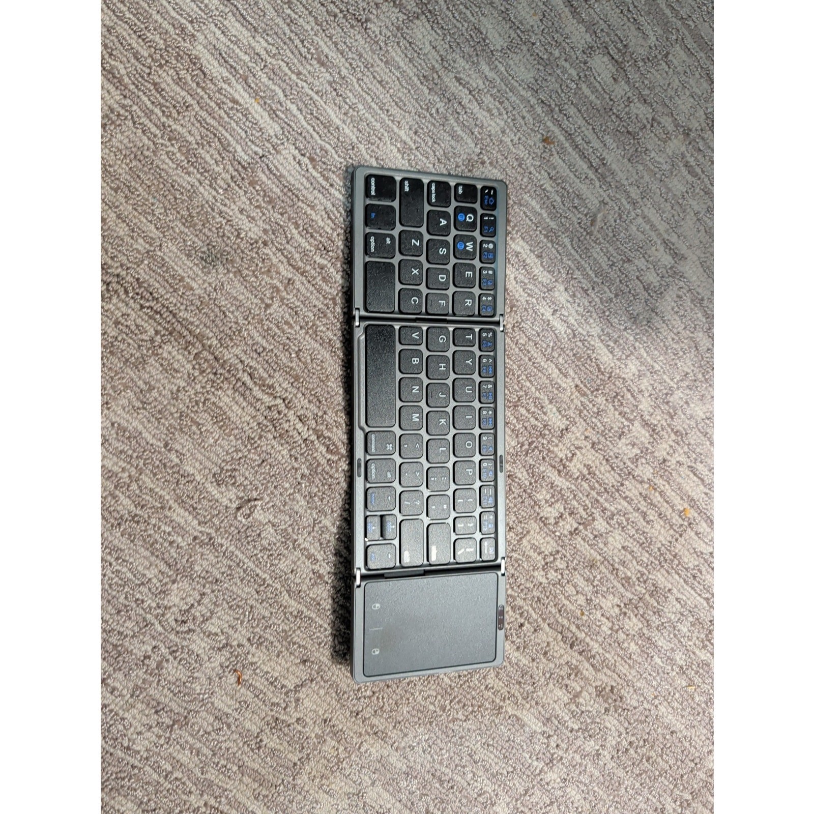 Samsers Foldable Bluetooth Keyboard with Touchpad, Portable Wireless