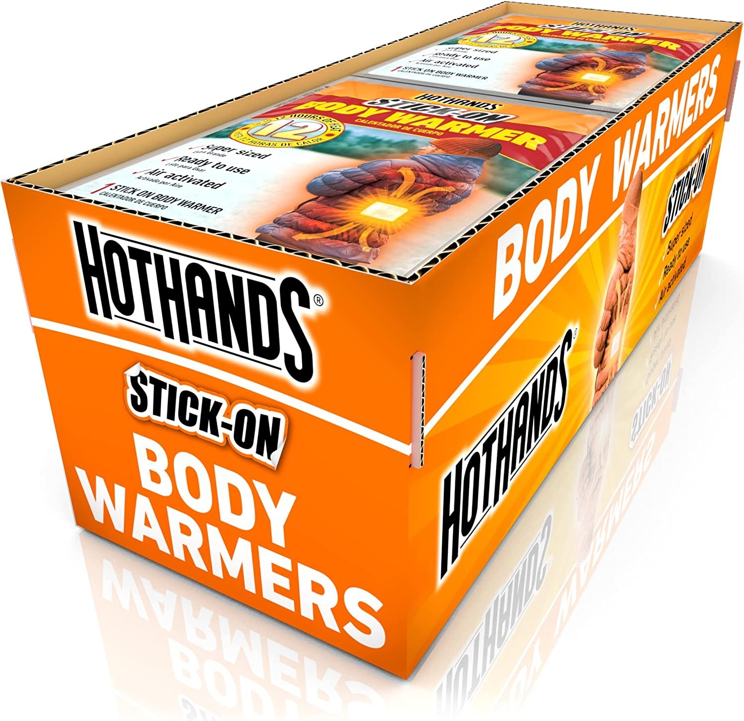 HotHands Supersize Body Warmer w/ Adhesive Stick-On (40 count)