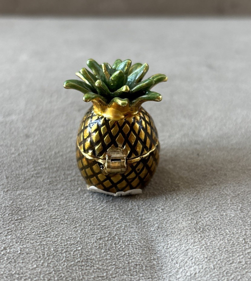 Art Form Trinket Box Pineapple 1.5"