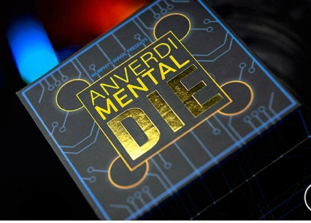 MENTAL DIE White  (With Online Instruction) by Tony Anverdi - Trick