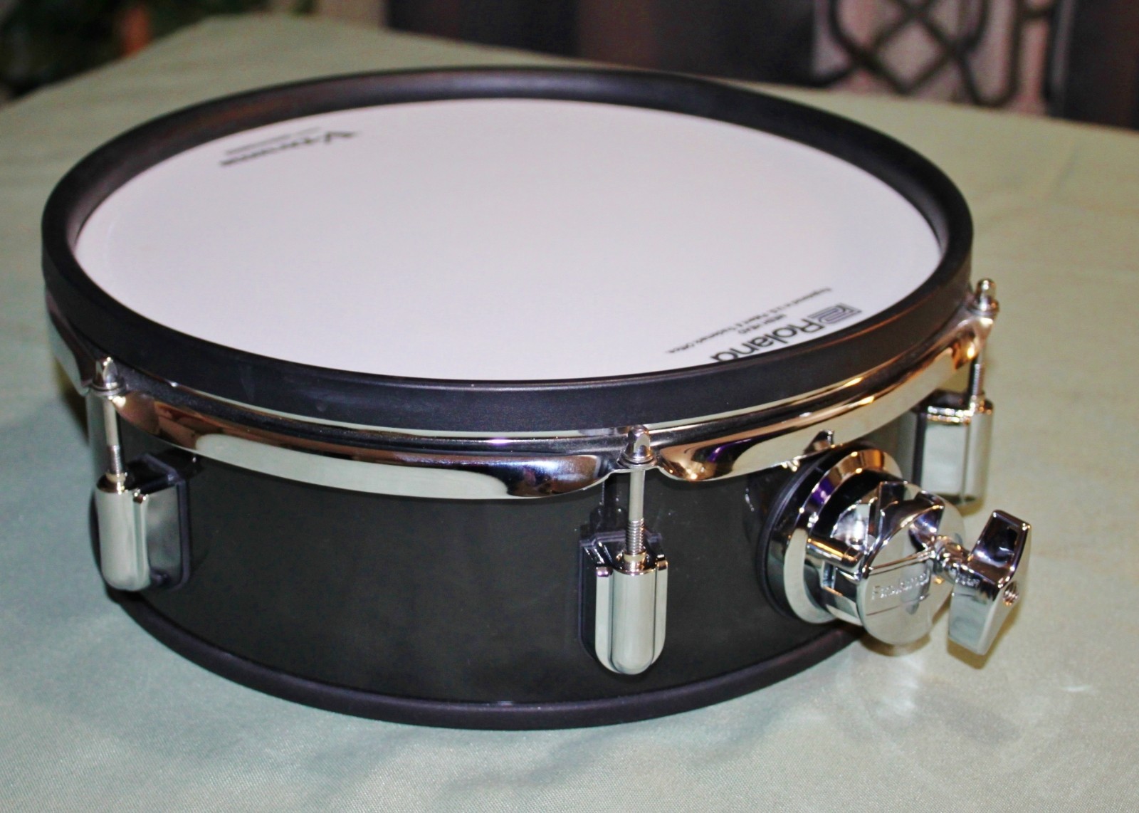 Roland PDA120L BK V-Drums Acoustic Design Shallow 12" Tom Pad Truly Excellent