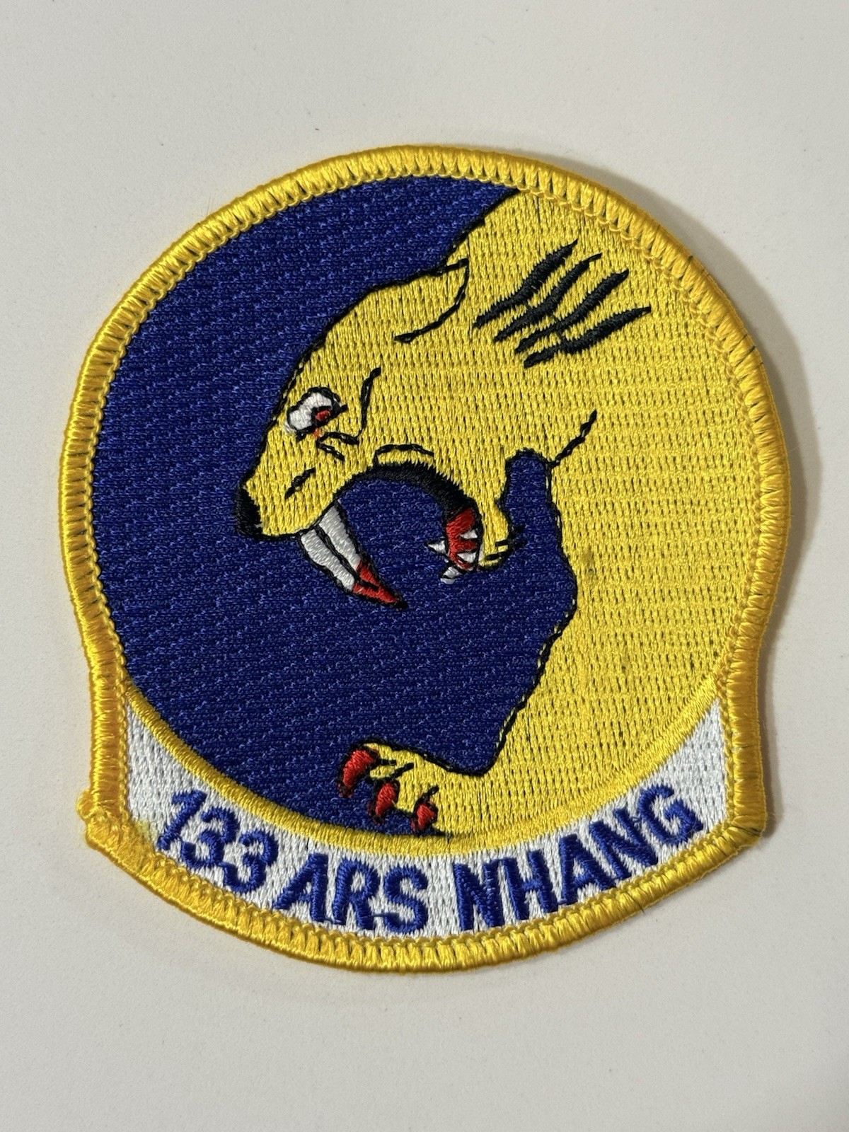 Original USAF 133rd Air Refueling Squadron (ARS) - NH Air National Guard Patch